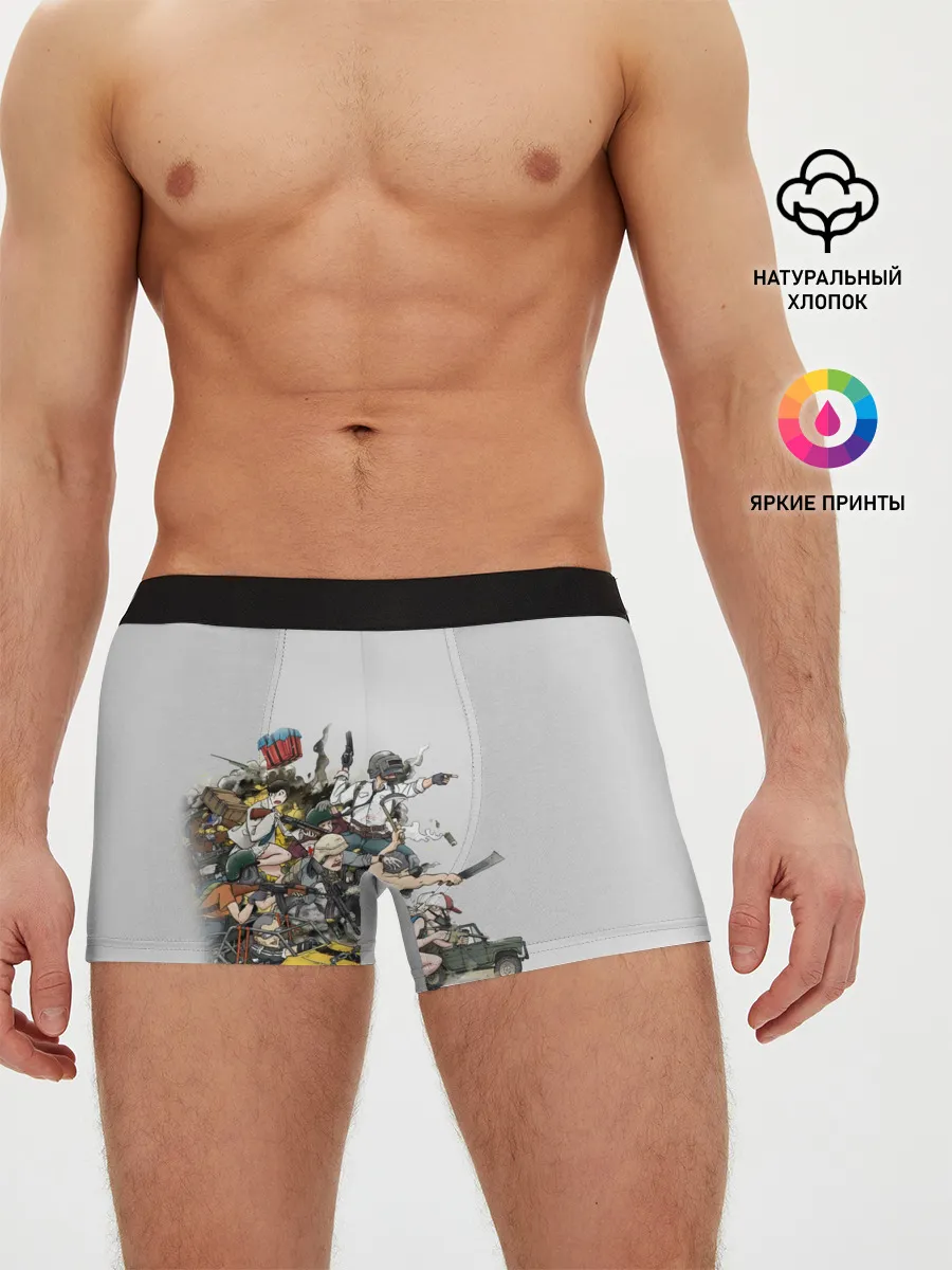 Мужские трусы боксеры / Погоня