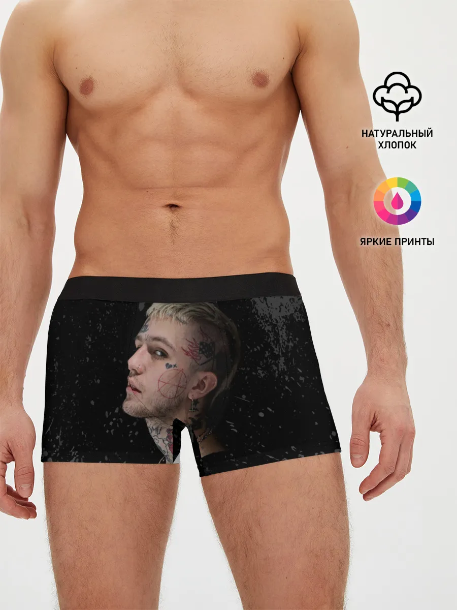 Мужские трусы боксеры / Lil Peep