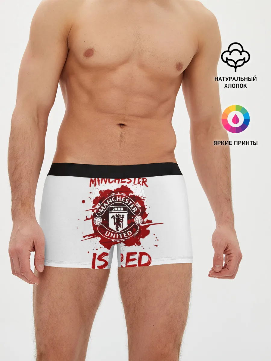 Мужские трусы боксеры / Манчестер Юнайтед