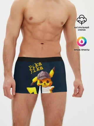Мужские трусы боксеры / Пика