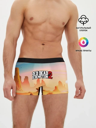 Мужские трусы боксеры / Red Dead Redemption