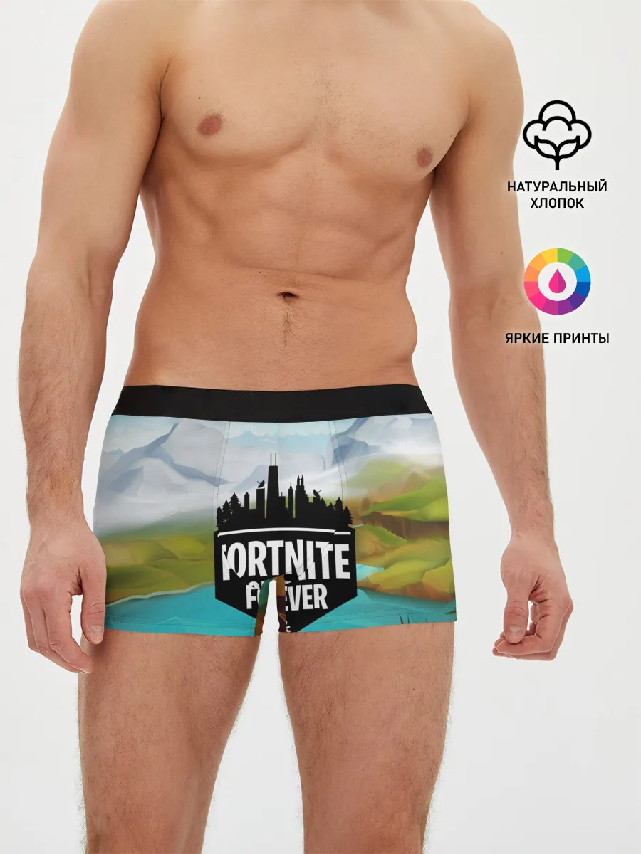 Мужские трусы боксеры / Fortnite Forever