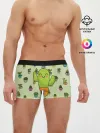 Мужские трусы боксеры / Веселый кактус