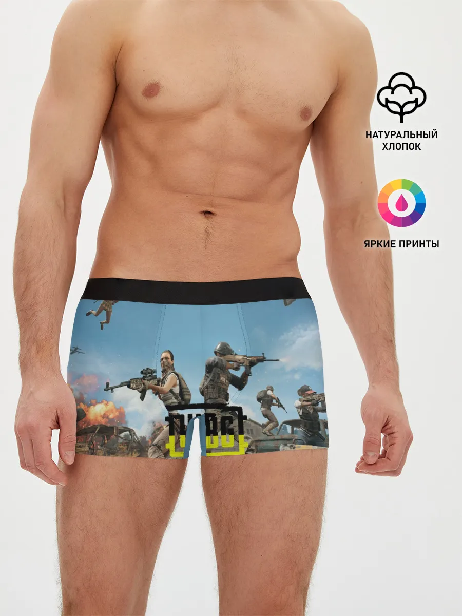 Мужские трусы боксеры / PUBG