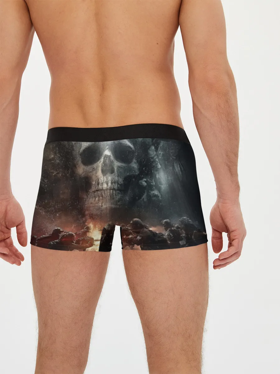 Мужские трусы боксеры / Battlefield Череп