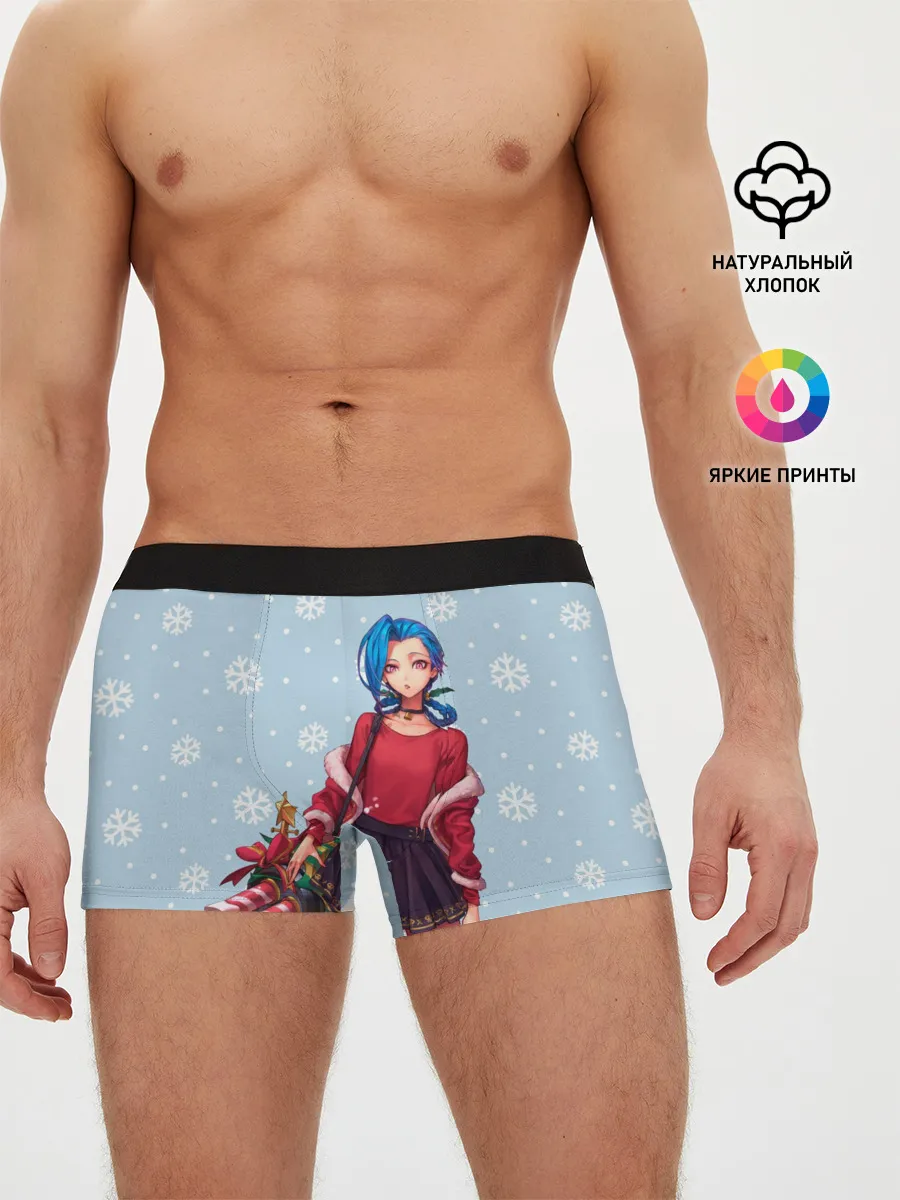 Мужские трусы боксеры / New Year Jinx