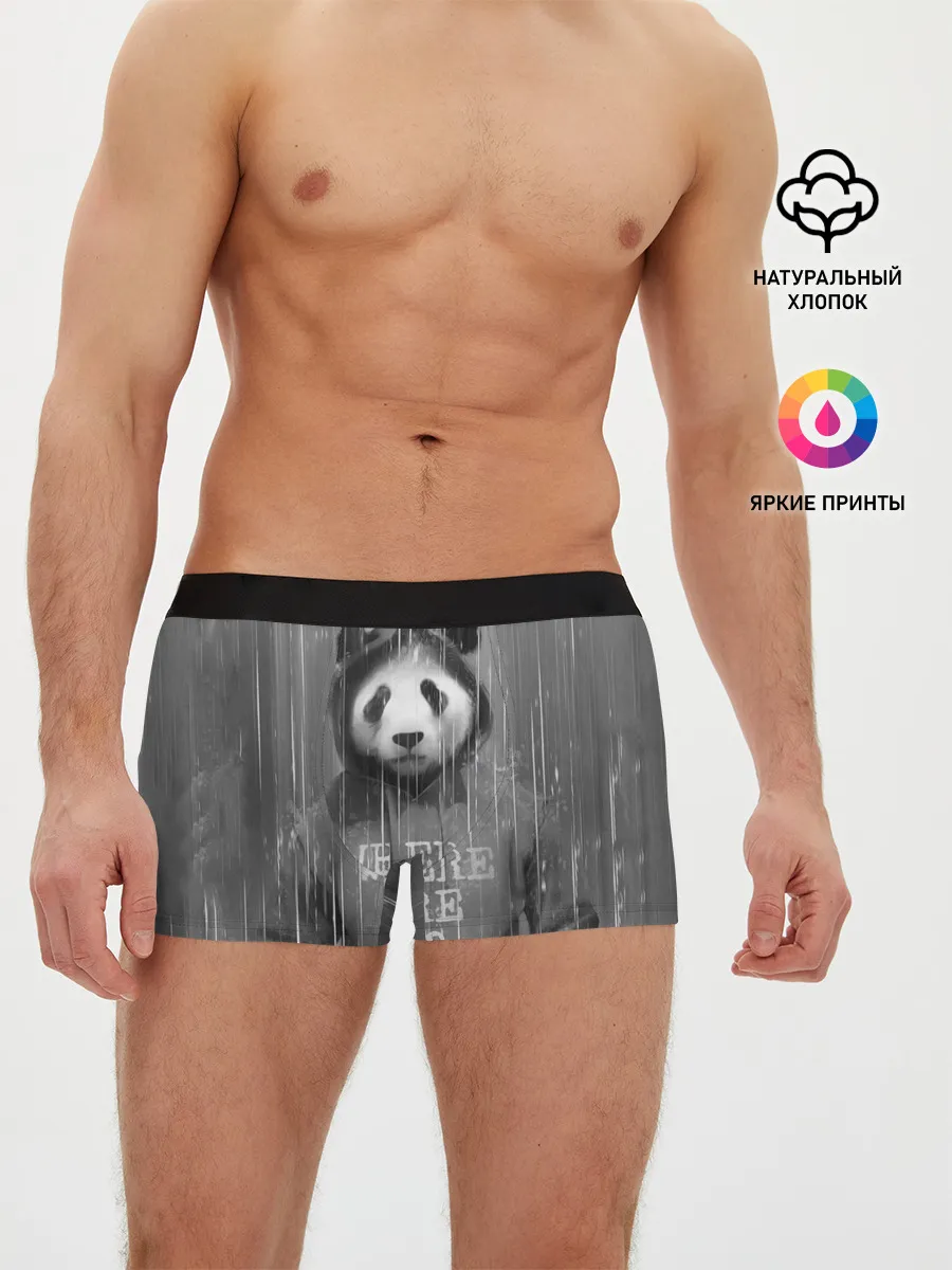 Мужские трусы боксеры / Панда