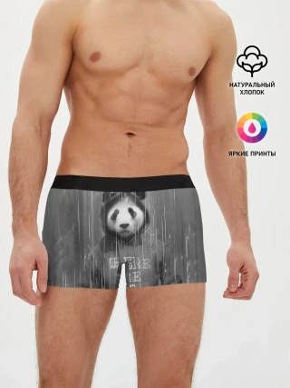 Мужские трусы боксеры / Панда
