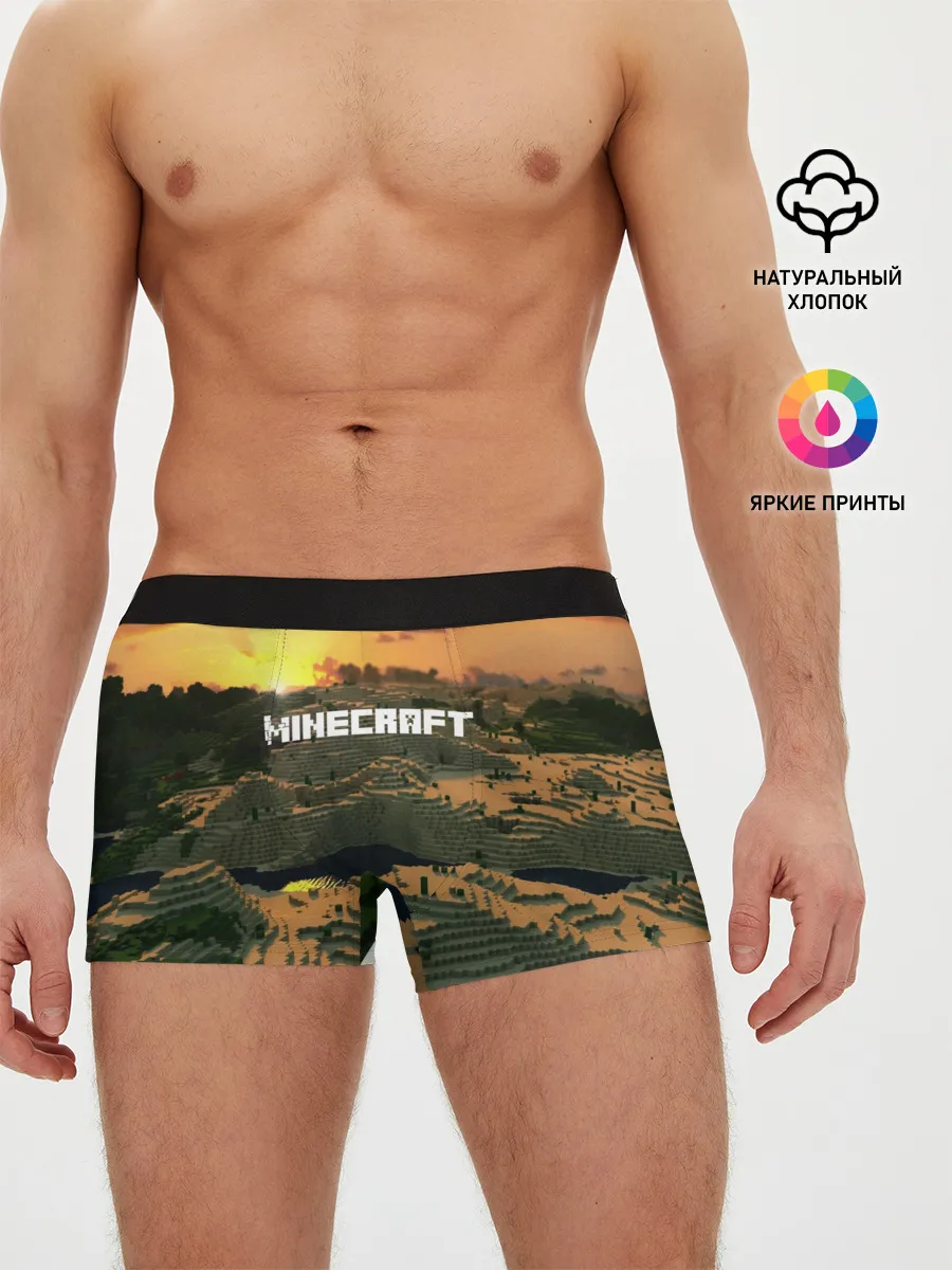 Мужские трусы боксеры / MINECRAFT