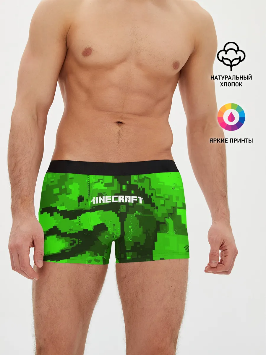 Мужские трусы боксеры / MINECRAFT
