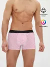 Мужские трусы боксеры / Lil Peep pink pattern