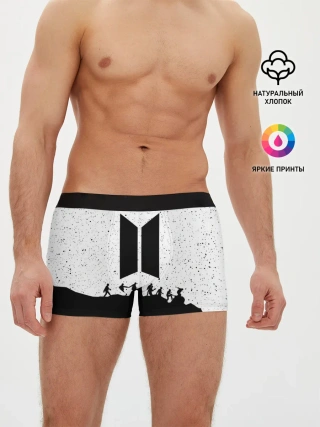 Мужские трусы боксеры / BTS STARS | БТС ЗВЁЗДЫ