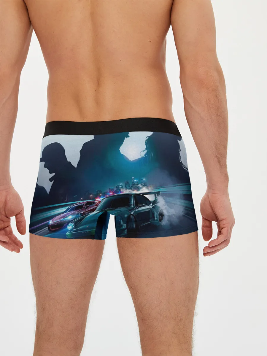 Мужские трусы боксеры / Need for Speed