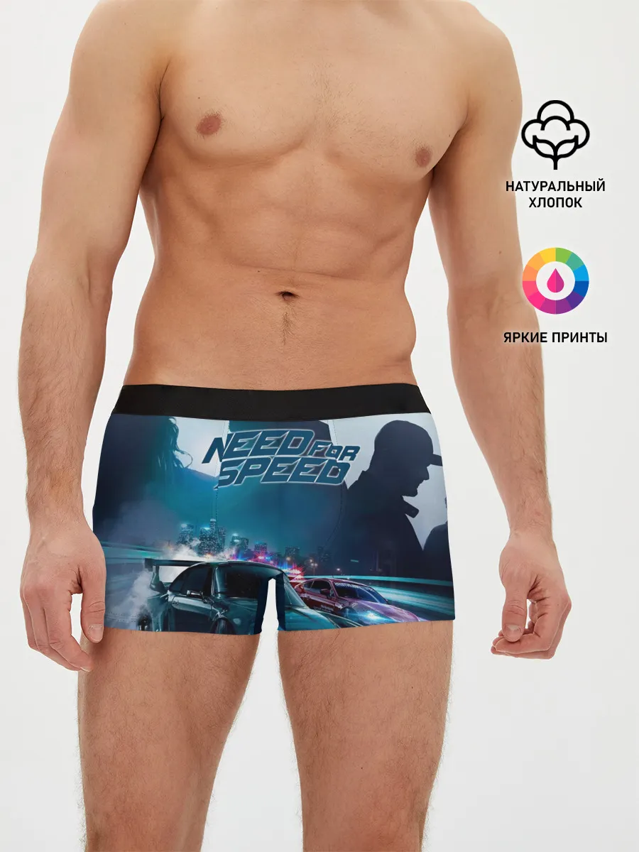 Мужские трусы боксеры / Need for Speed
