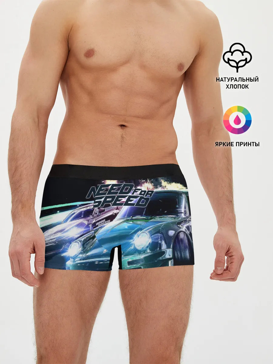 Мужские трусы боксеры / Need for Speed