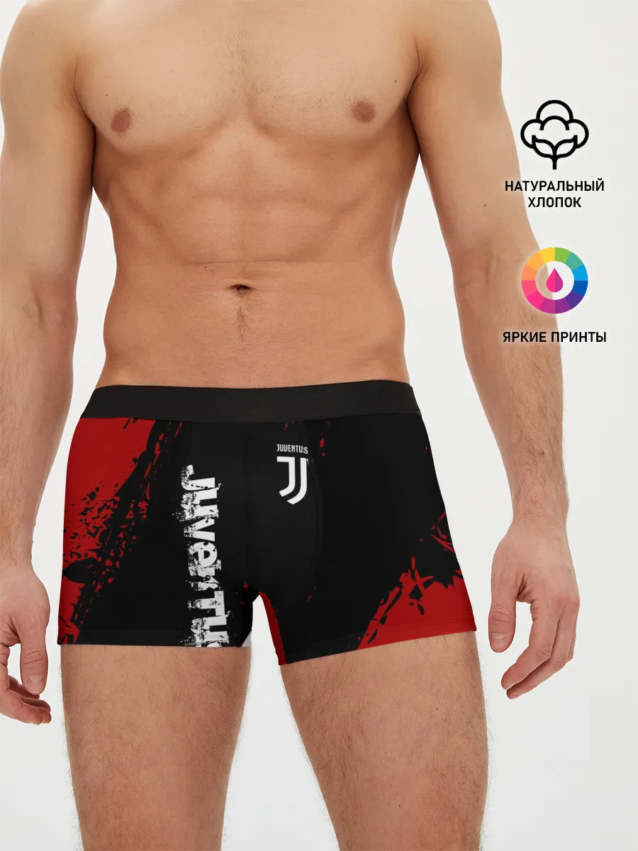Мужские трусы боксеры / JUVENTUS / ЮВЕНТУС