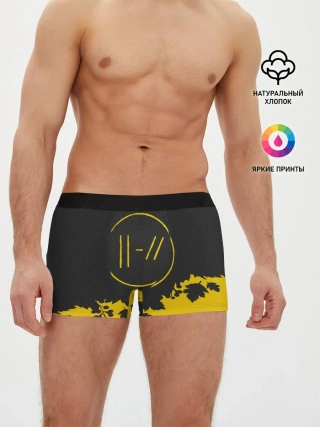 Мужские трусы боксеры / TWENTY ONE PILOTS.