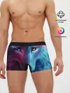 Мужские трусы боксеры / NEON WOLF | НЕОНОВЫЙ ВОЛК