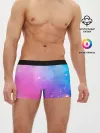 Мужские трусы боксеры / Абстракция Блеск Градиент