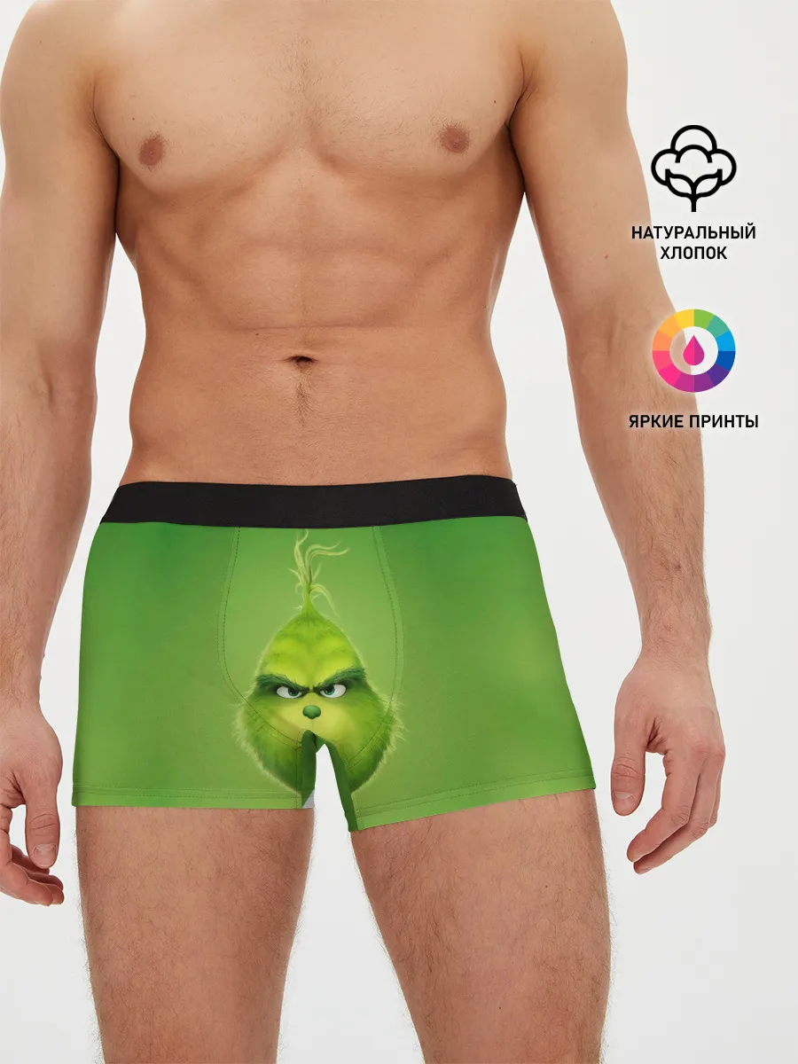 Мужские трусы боксеры / Гринч