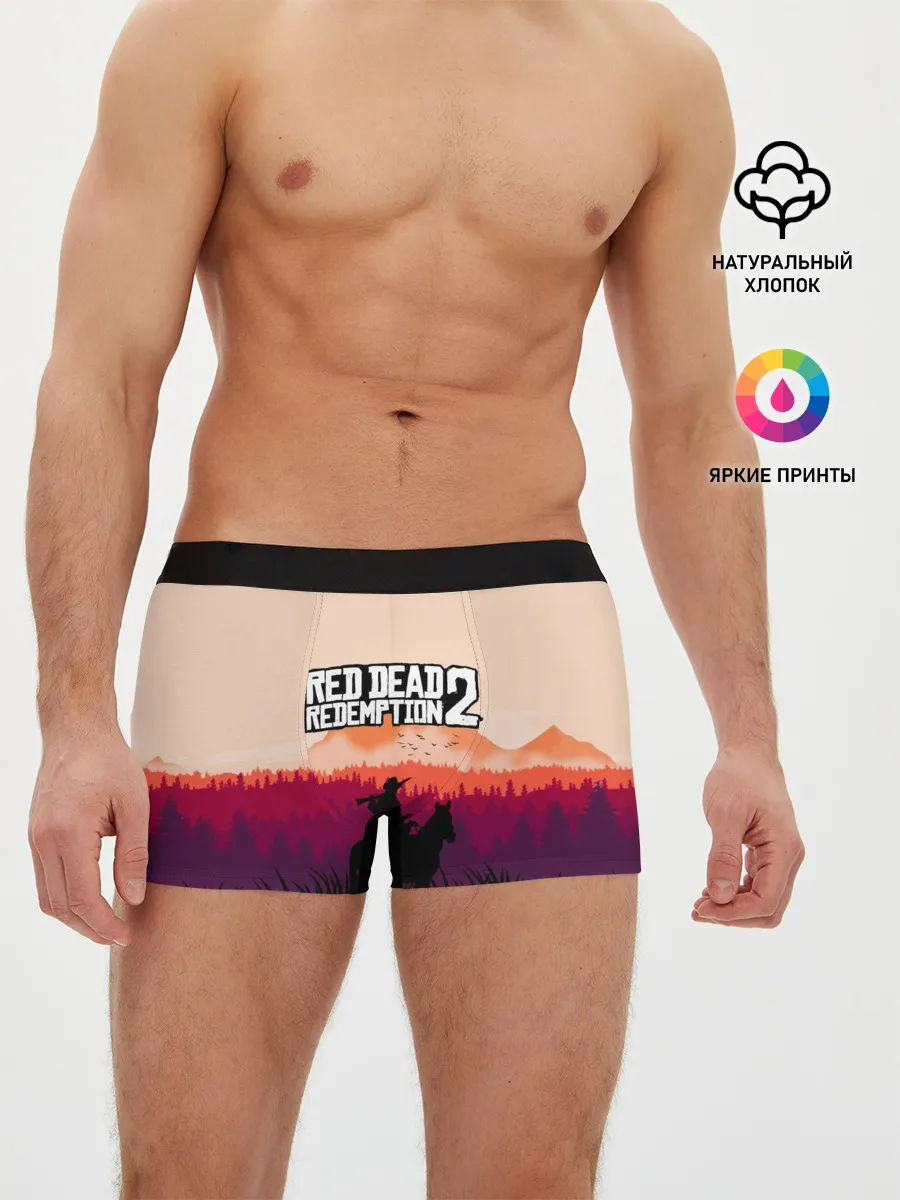 Мужские трусы боксеры / Red Dead Redemption