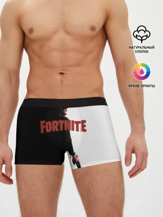 Мужские трусы боксеры / The Reaper Half Black Fortnite