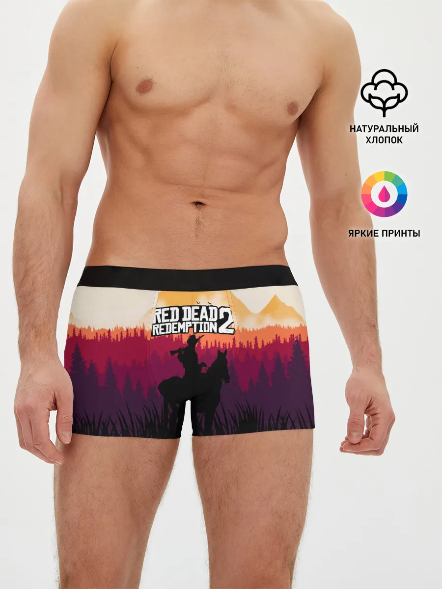 Мужские трусы боксеры / Red Dead Redemption 2