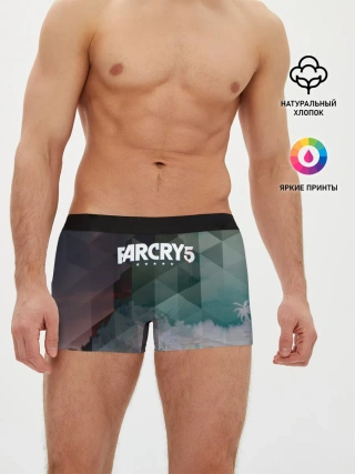 Мужские трусы боксеры / FarCry polygon