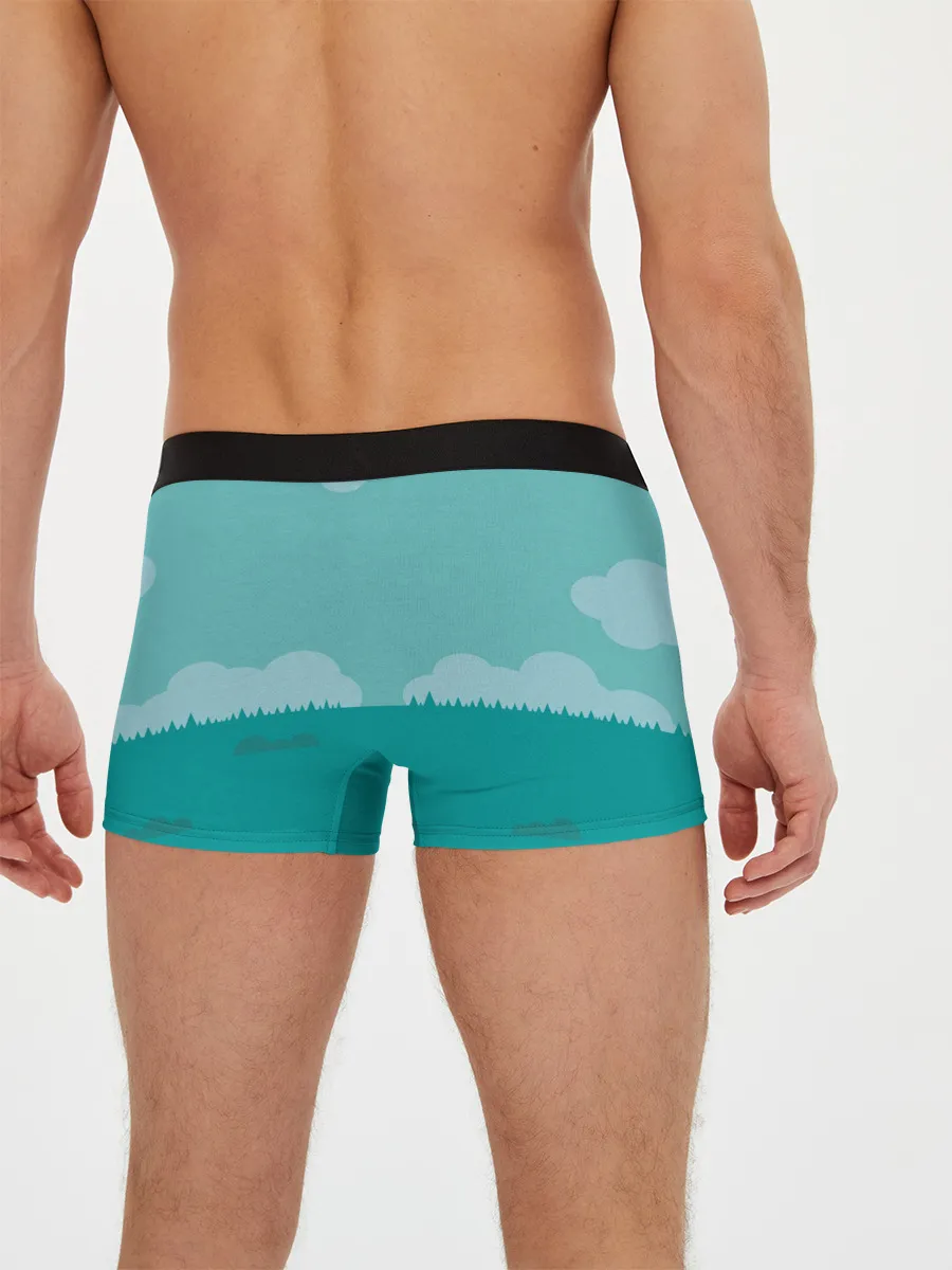 Мужские трусы боксеры / DAB Корова