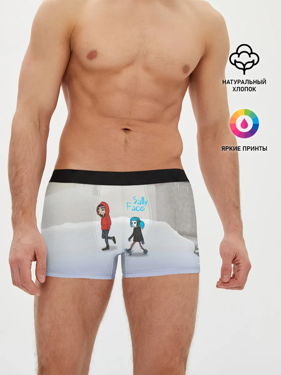 Мужские трусы боксеры / Sally Face
