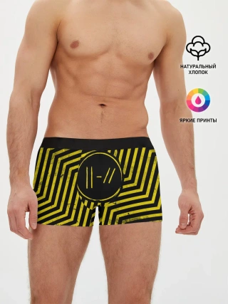 Мужские трусы боксеры / Twenty One Pilots - Trench