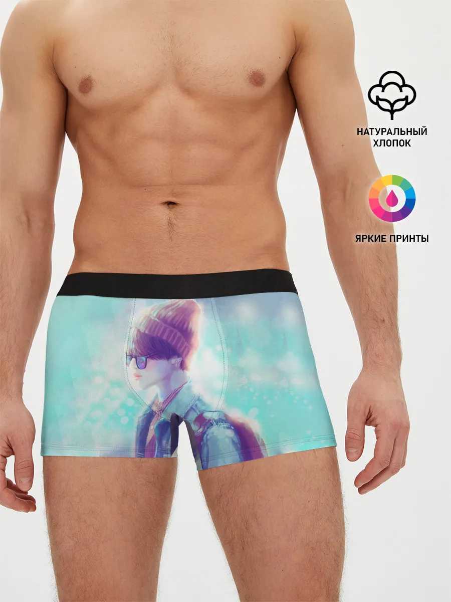 Мужские трусы боксеры / BTS. Jimin