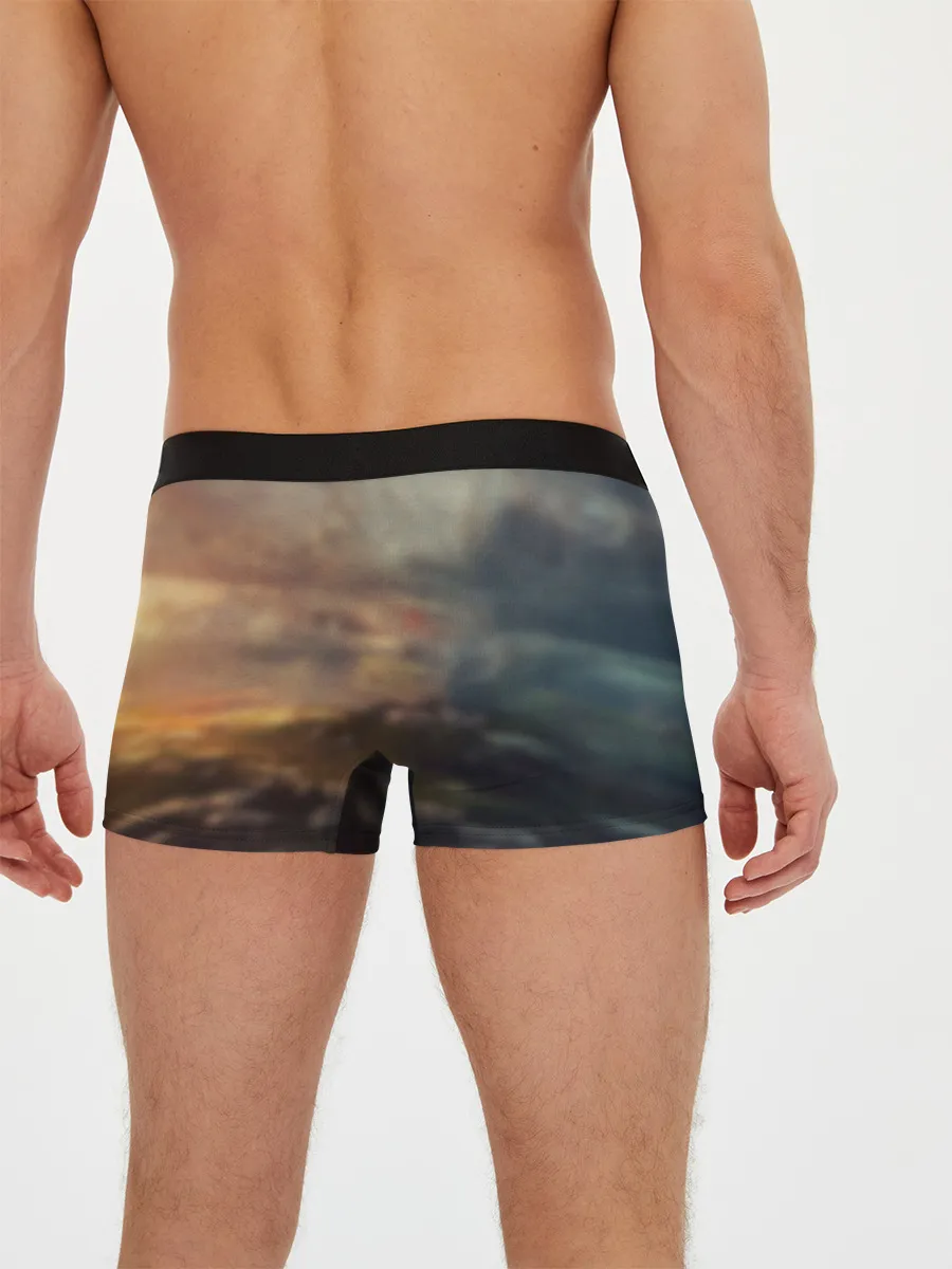 Мужские трусы боксеры / Танки