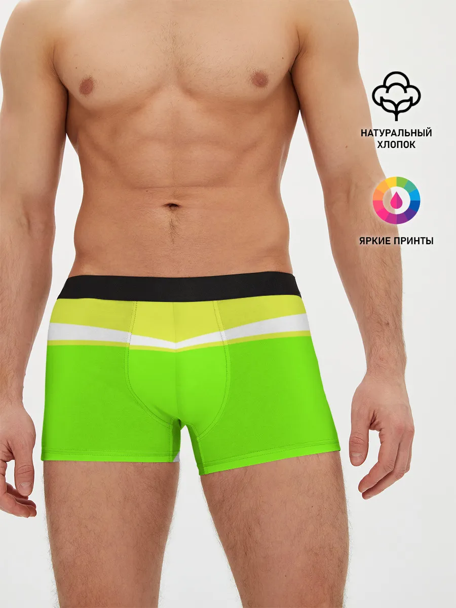 Мужские трусы боксеры / Угол зеленый