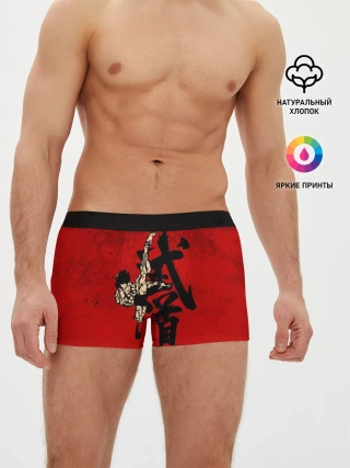 Мужские трусы боксеры / Боец Баки / Baki the Grappler