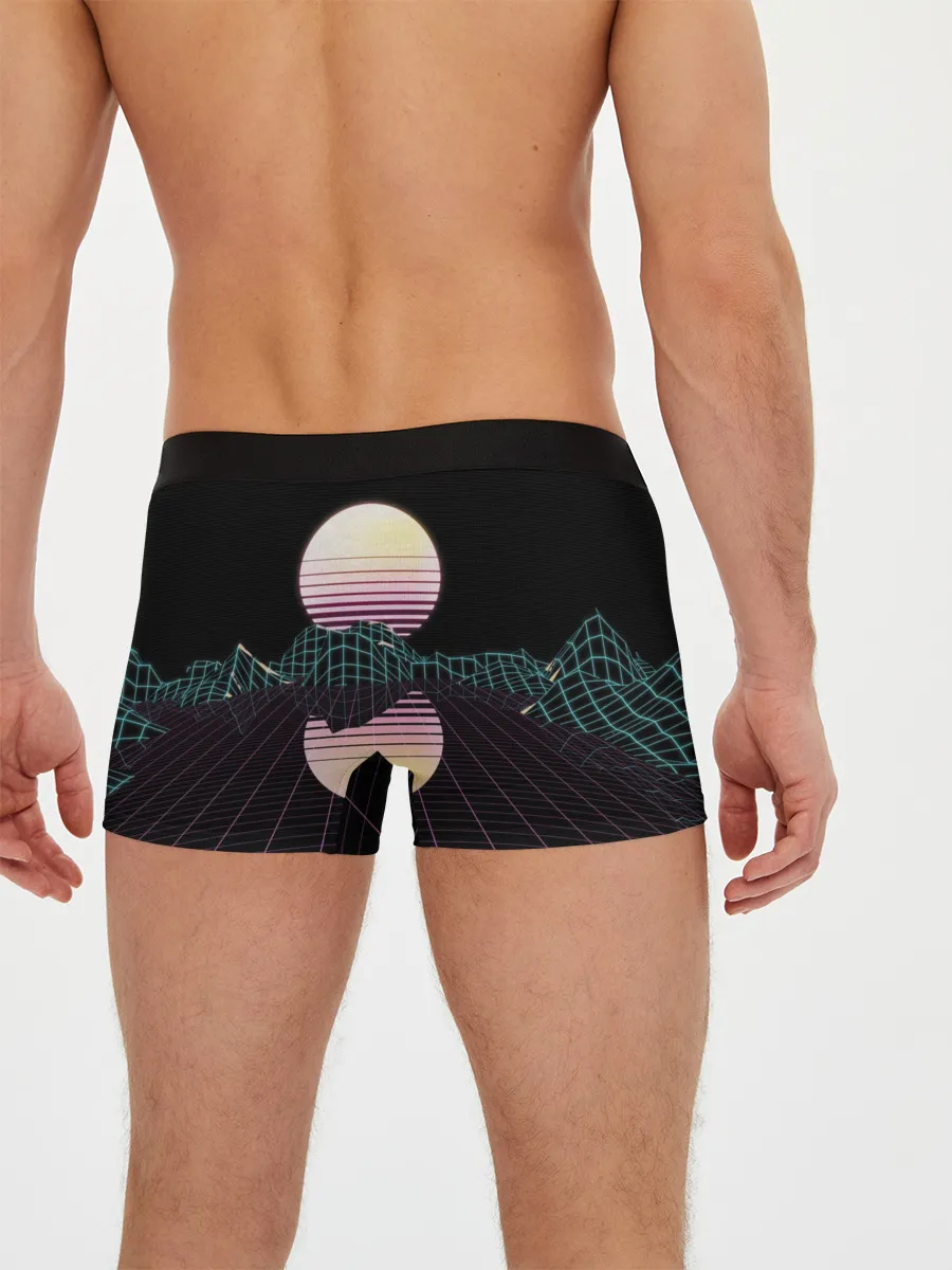 Мужские трусы боксеры / Retro Wave
