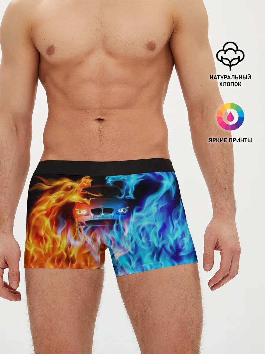 Мужские трусы боксеры / BMW