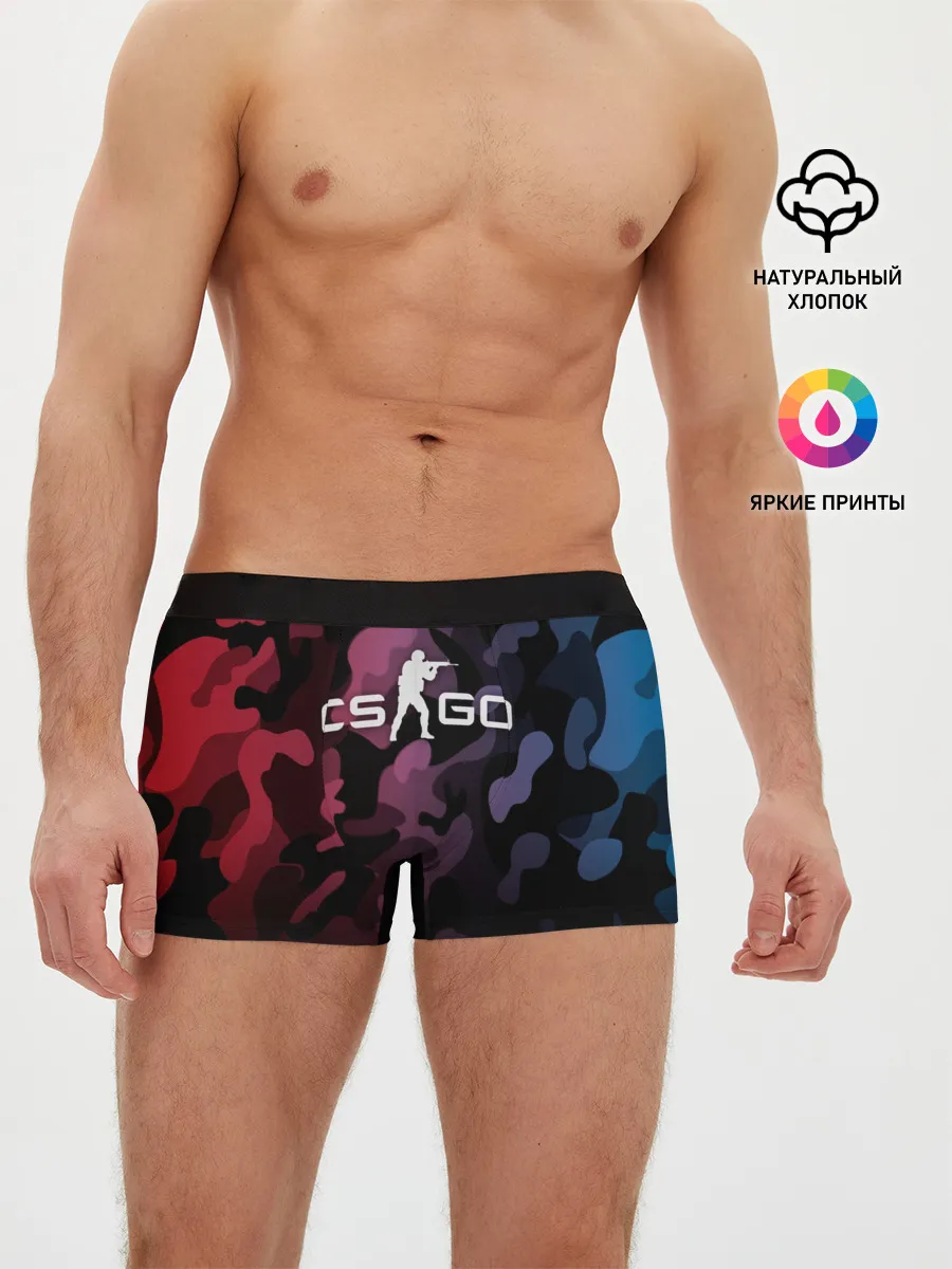 Мужские трусы боксеры / CS GO