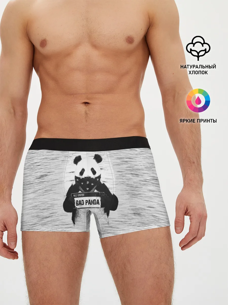 Мужские трусы боксеры / BAD PANDA