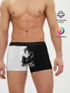 Мужские трусы боксеры / БЕЗДОМНЫЙ БОГ. Черное и Белое