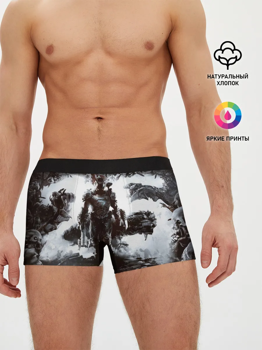 Мужские трусы боксеры / Doom Eternal