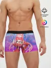 Мужские трусы боксеры / Anime Senpai Girl pink