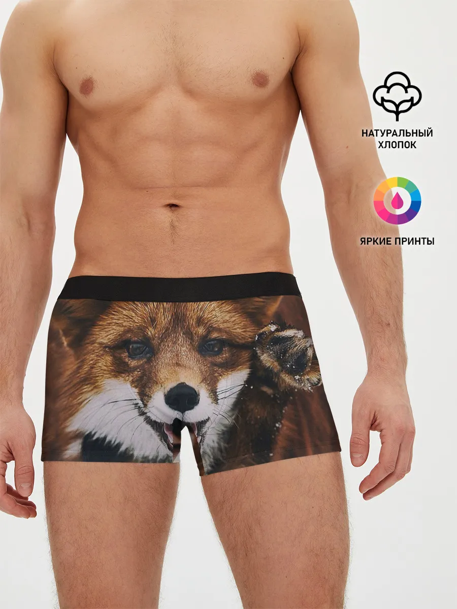 Мужские трусы боксеры / Лисичка
