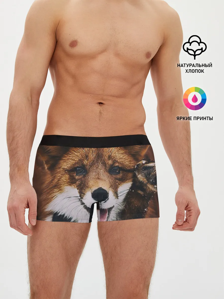 Мужские трусы боксеры / Лисичка