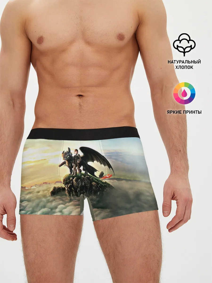 Мужские трусы боксеры / Как приручить дракона