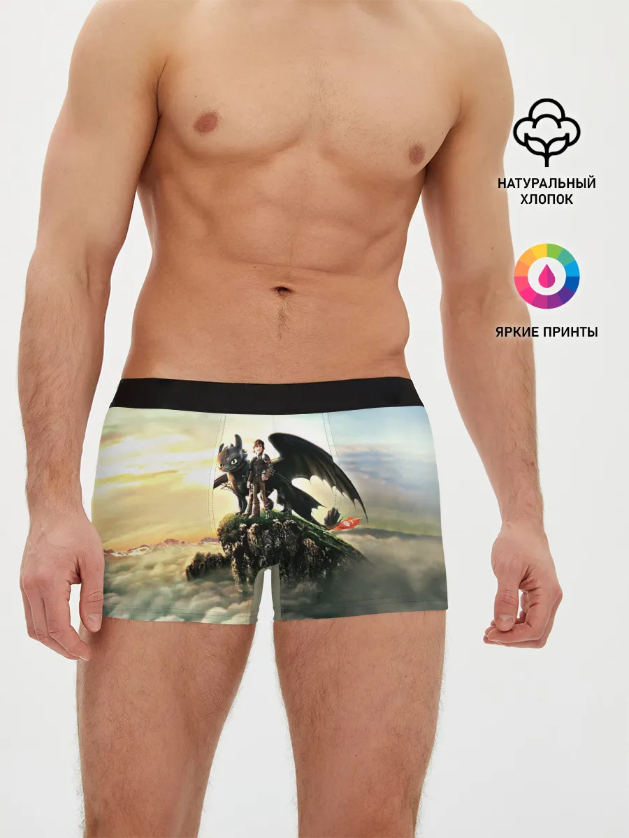 Мужские трусы боксеры / Как приручить дракона
