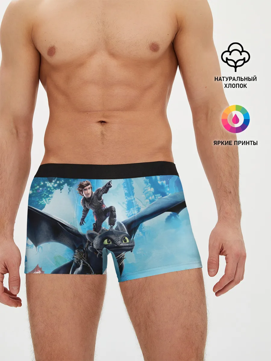 Мужские трусы боксеры / Как приручить дракона