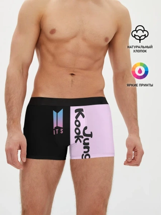 Мужские трусы боксеры / BTS Jung Kook