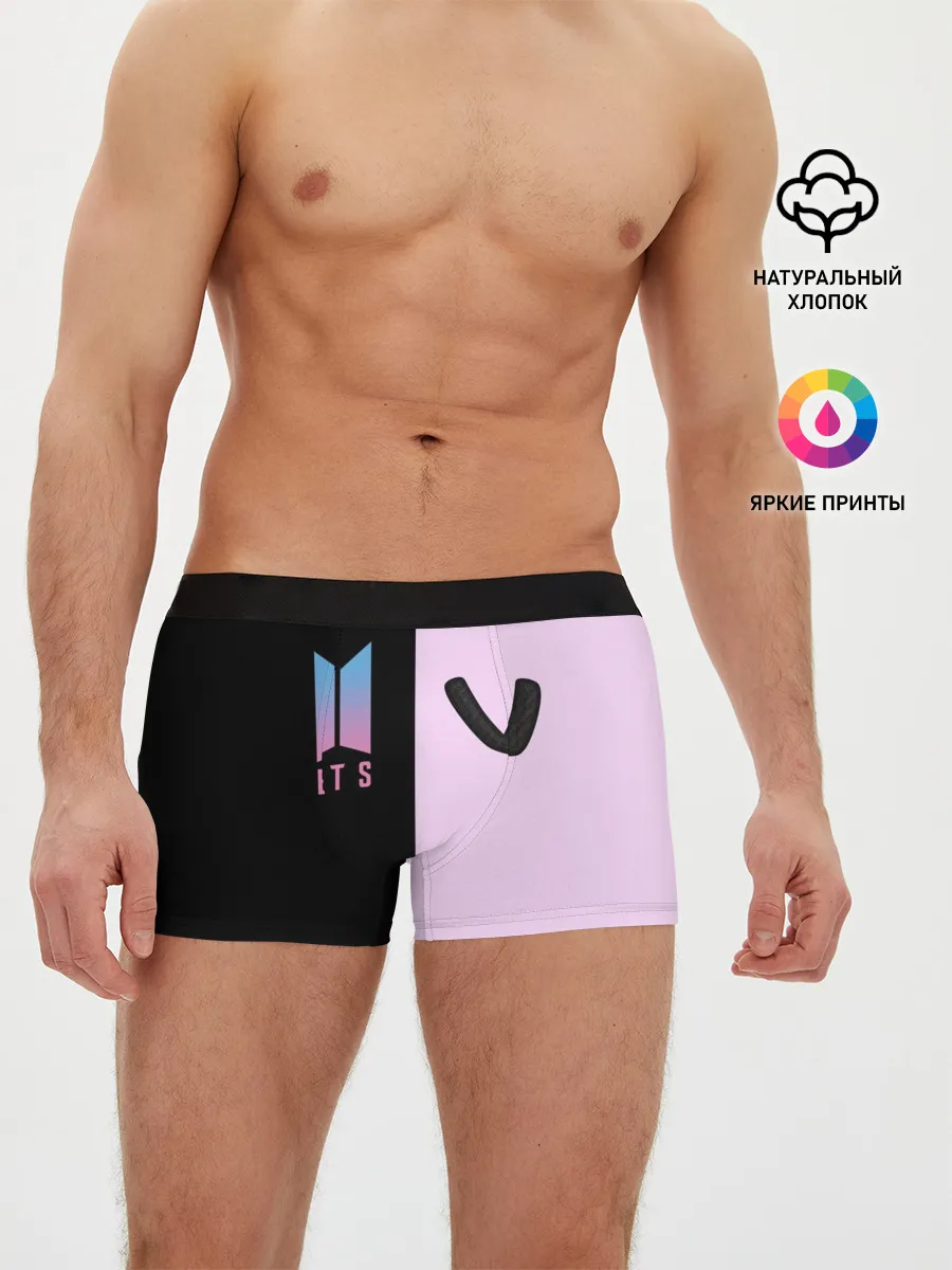 Мужские трусы боксеры / BTS V