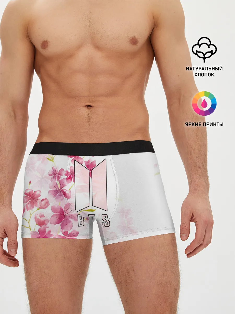 Мужские трусы боксеры / BTS